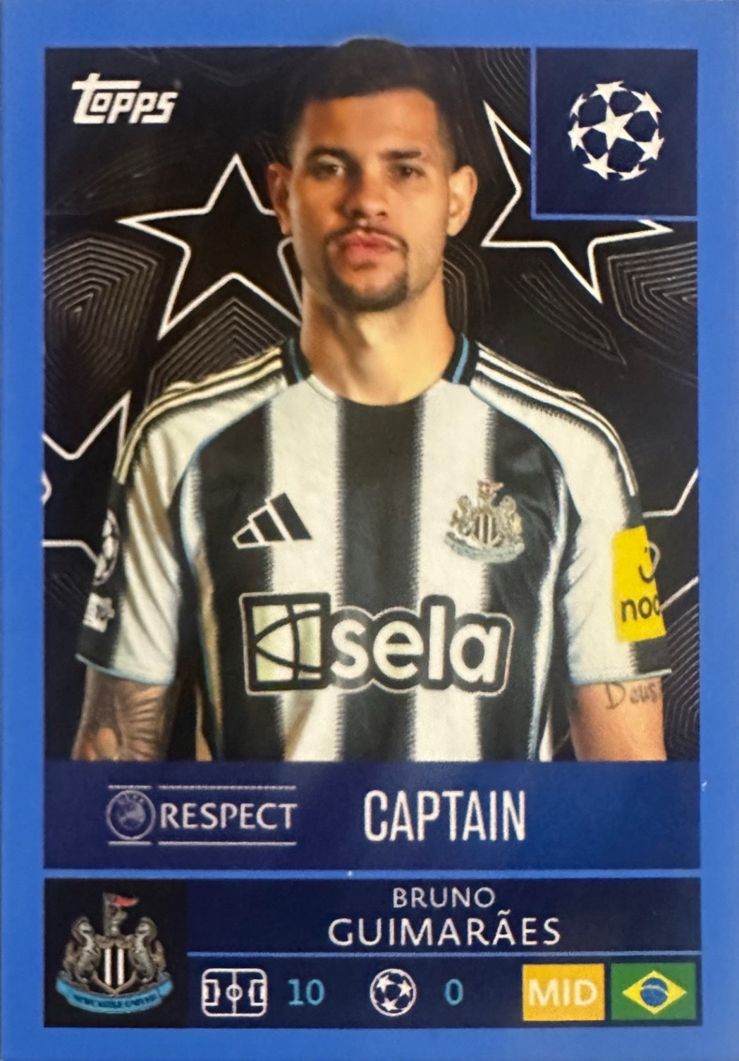 Topps UCL Champions League 2025/26 - Scegli Figurina Parallel Blue Black Red