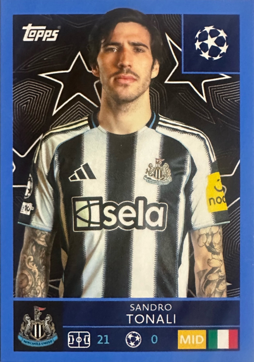 Topps UCL Champions League 2025/26 - Scegli Figurina Parallel Blue Black Red