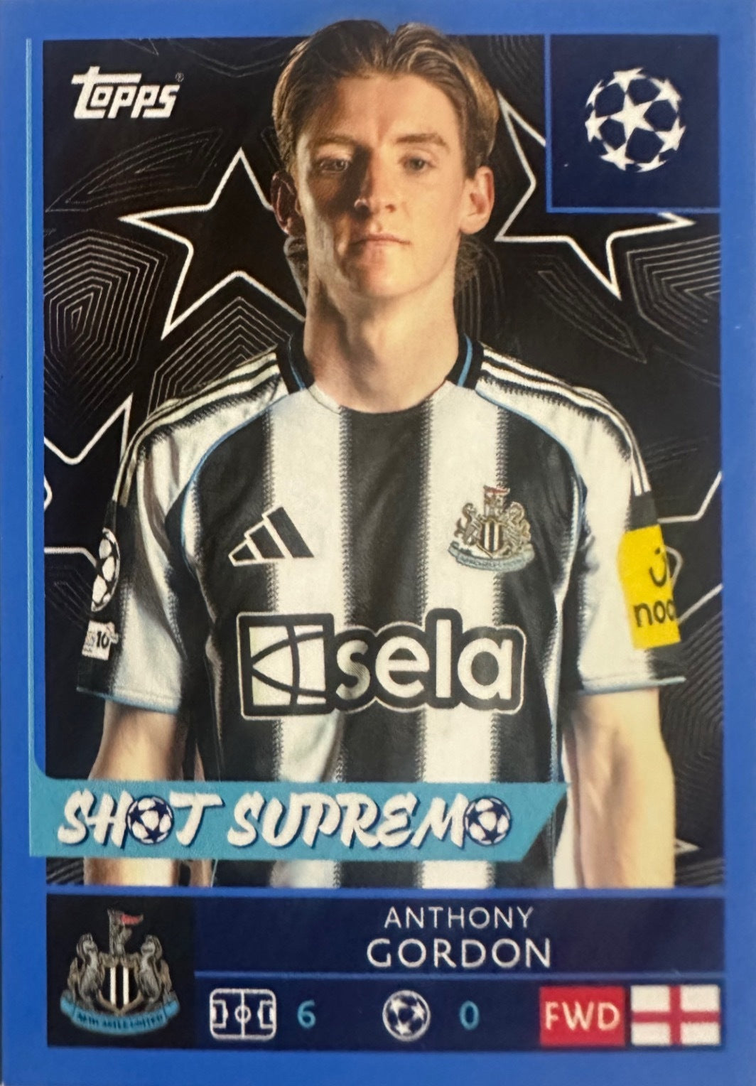 Topps UCL Champions League 2025/26 - Scegli Figurina Parallel Blue Black Red