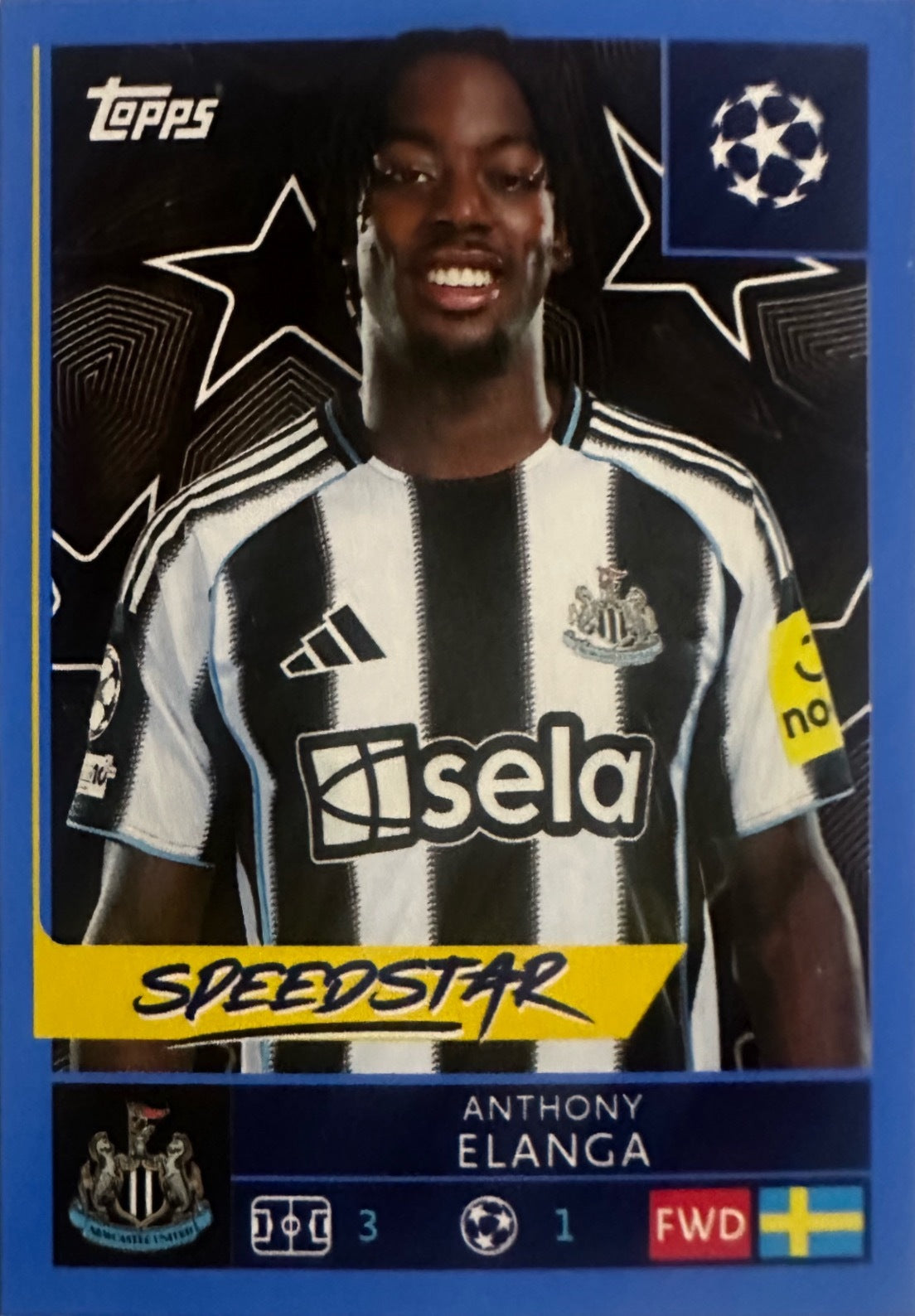 Topps UCL Champions League 2025/26 - Scegli Figurina Parallel Blue Black Red