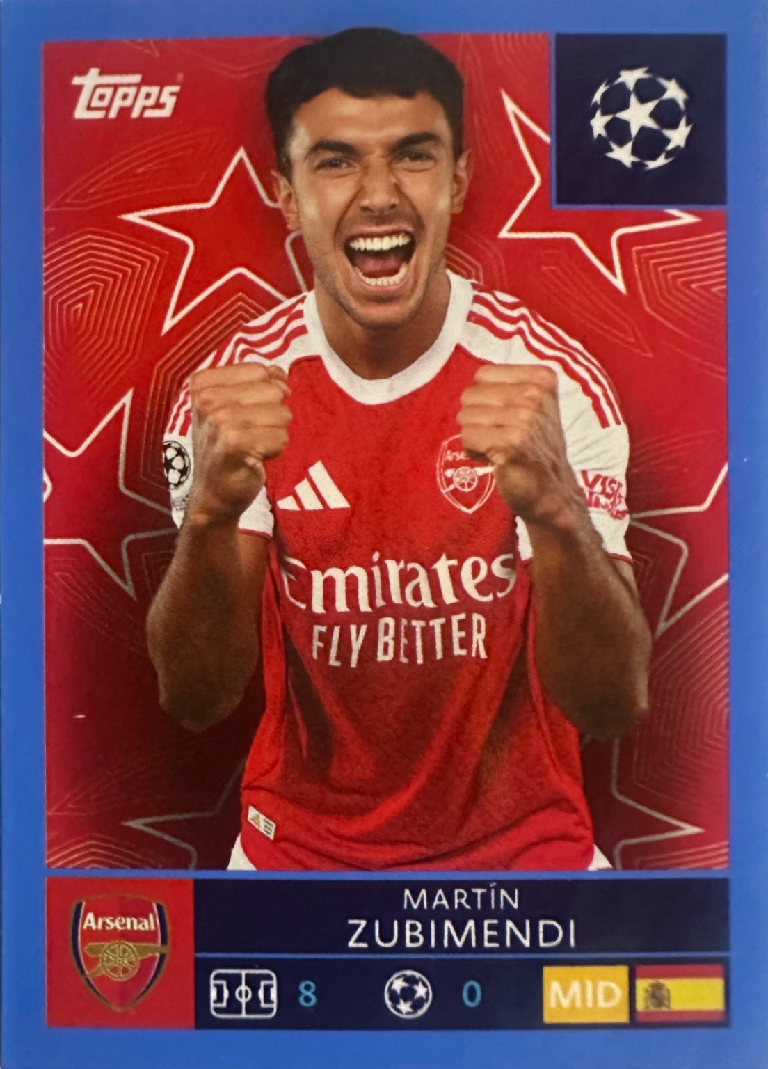 Topps UCL Champions League 2025/26 - Scegli Figurina Parallel Blue Black Red