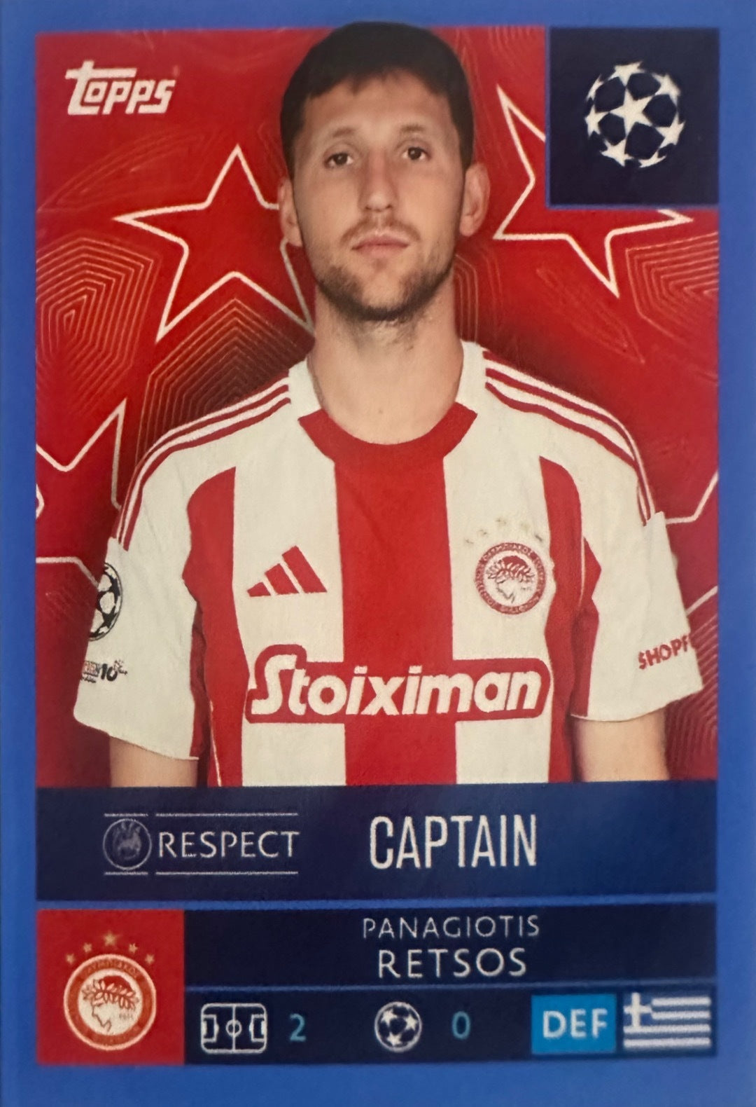 Topps UCL Champions League 2025/26 - Scegli Figurina Parallel Blue Black Red