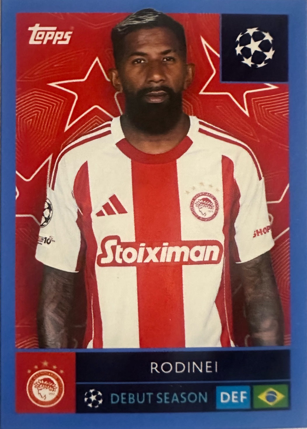 Topps UCL Champions League 2025/26 - Scegli Figurina Parallel Blue Black Red