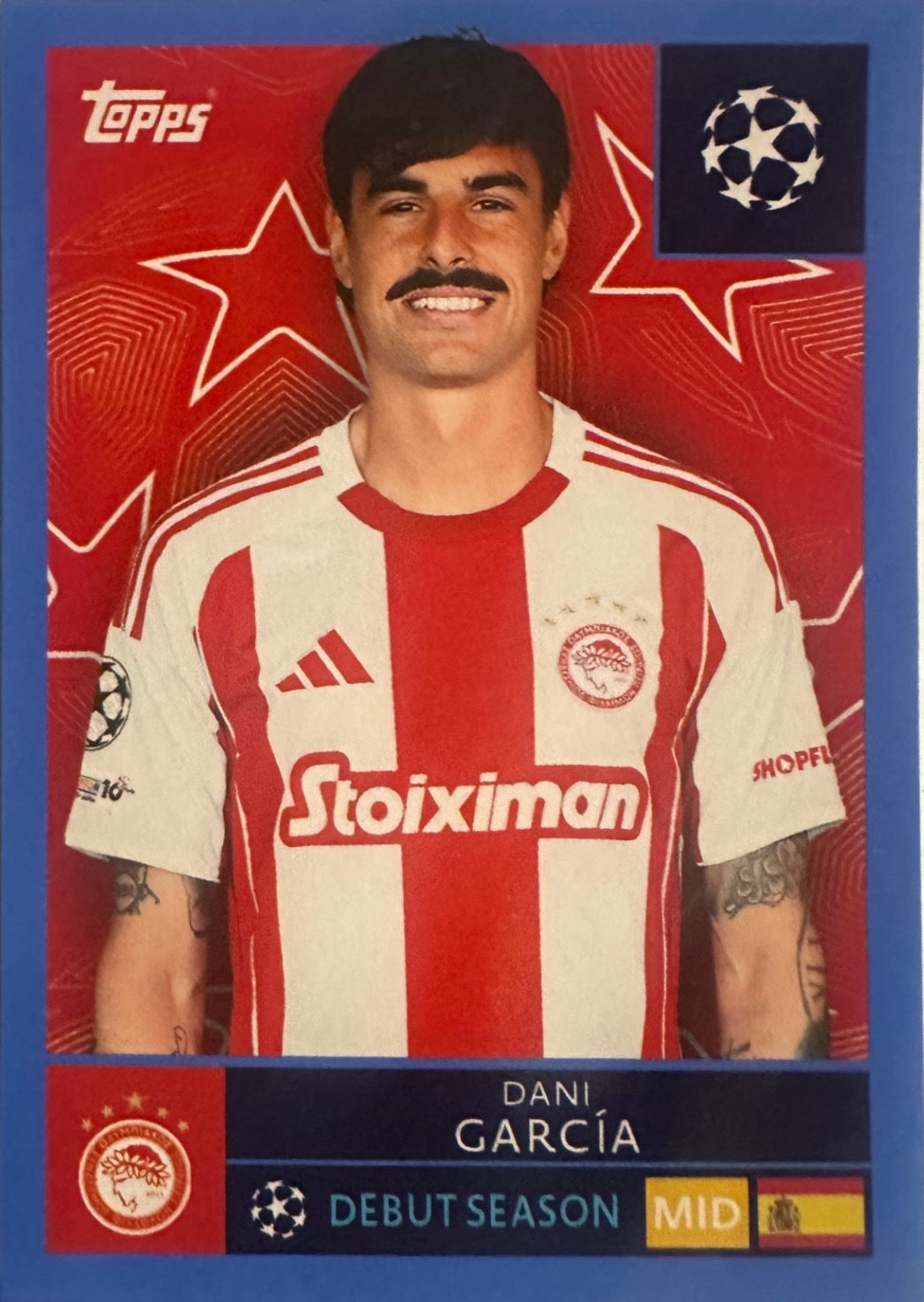 Topps UCL Champions League 2025/26 - Scegli Figurina Parallel Blue Black Red