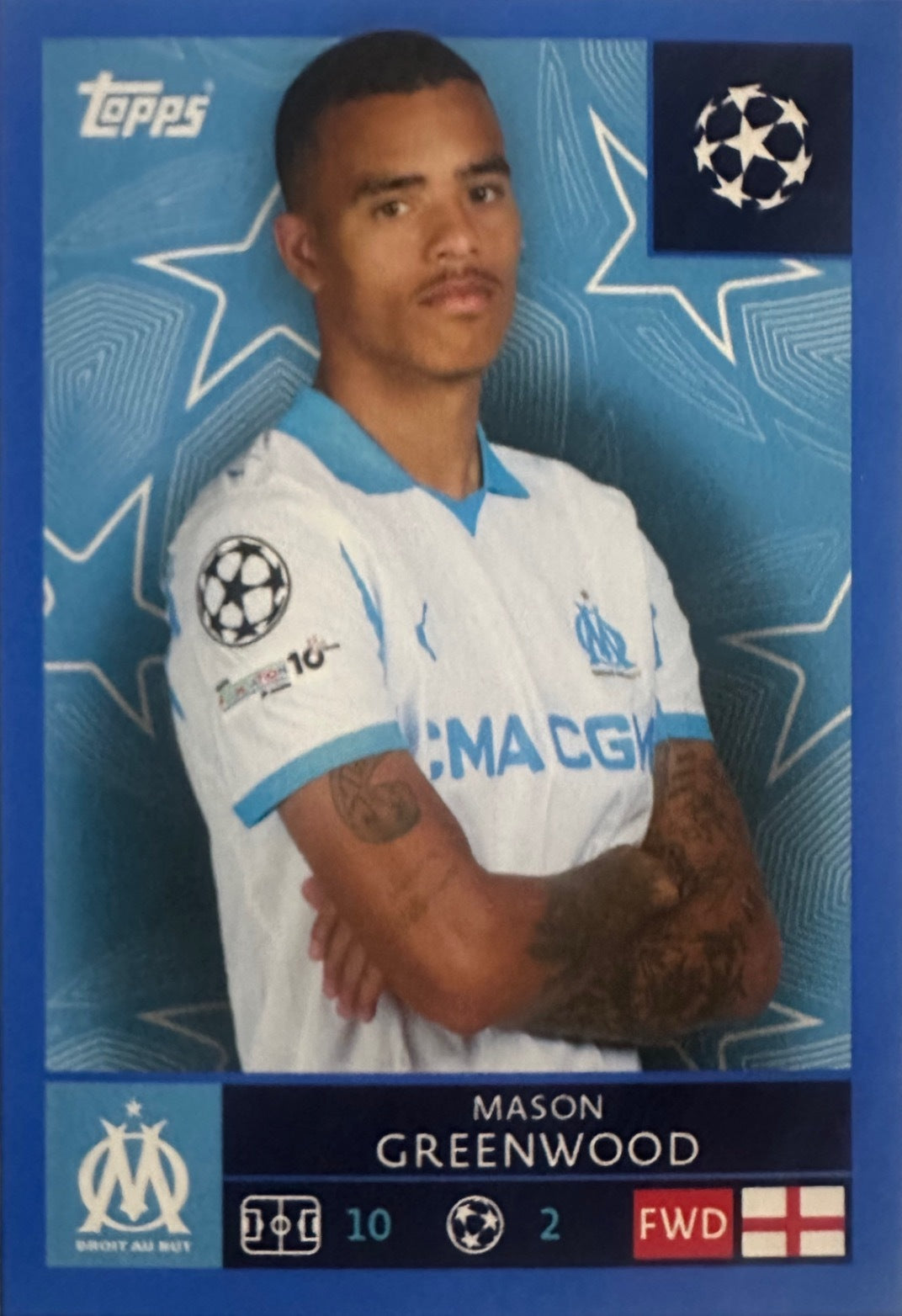 Topps UCL Champions League 2025/26 - Scegli Figurina Parallel Blue Black Red