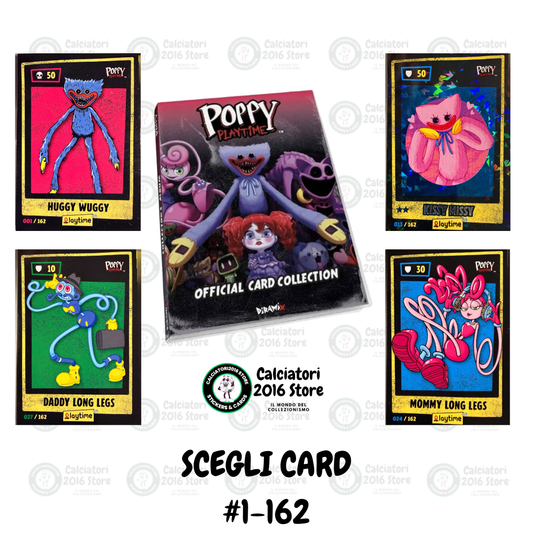 Poppy Playtime Diramix - Scegli Card da 1 a 162