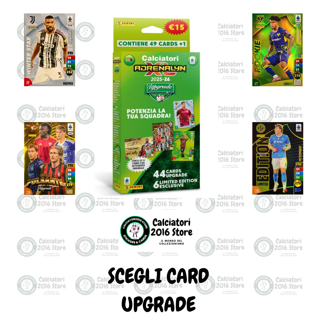 Adrenalyn XL Calciatori Upgrade 2025/26