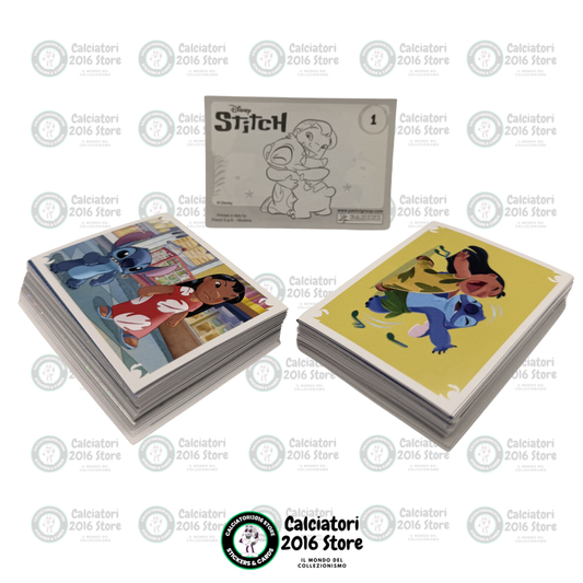 Stitch Disney Stickers Panini 2026 - Lotto 120 figurine diverse