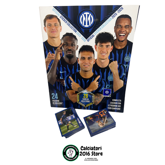 Inter 2025/26 Euro Publishing - Album vuoto + Set 216 Figurine (NO CARD)