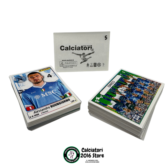 Calciatori Panini 2025/26 - Lotto 160 figurine diverse