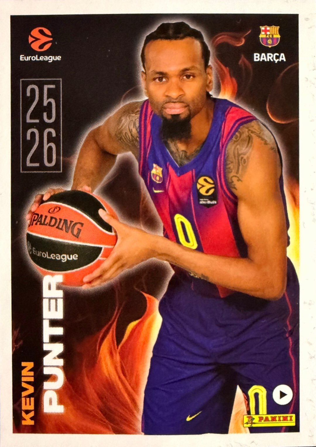 EuroLeague 2025/26 Panini - Scegli figurina da da 1 a 230