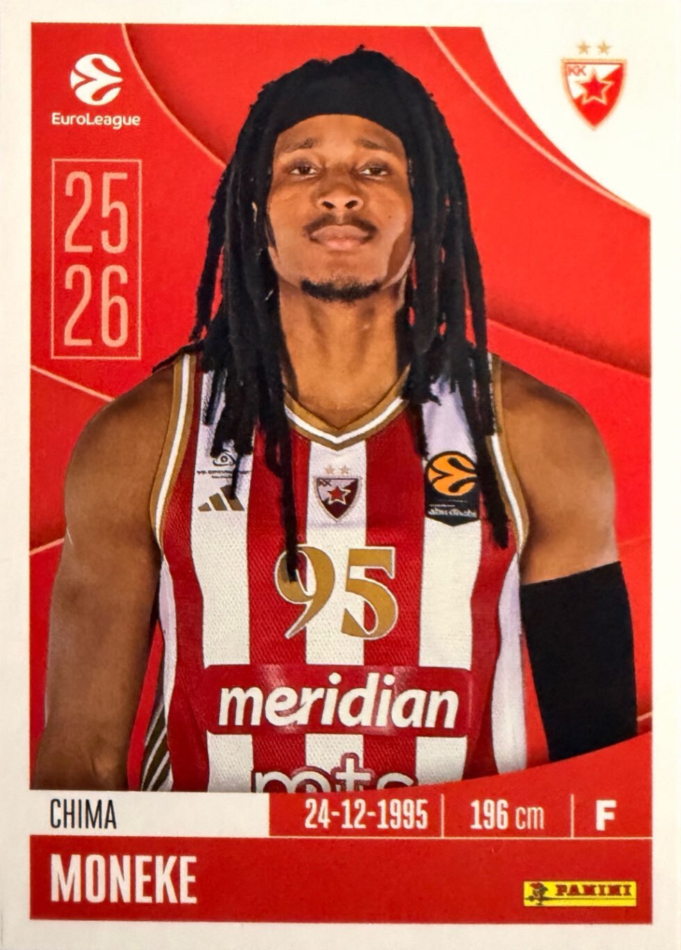 EuroLeague 2025/26 Panini - Scegli figurina da da 1 a 230