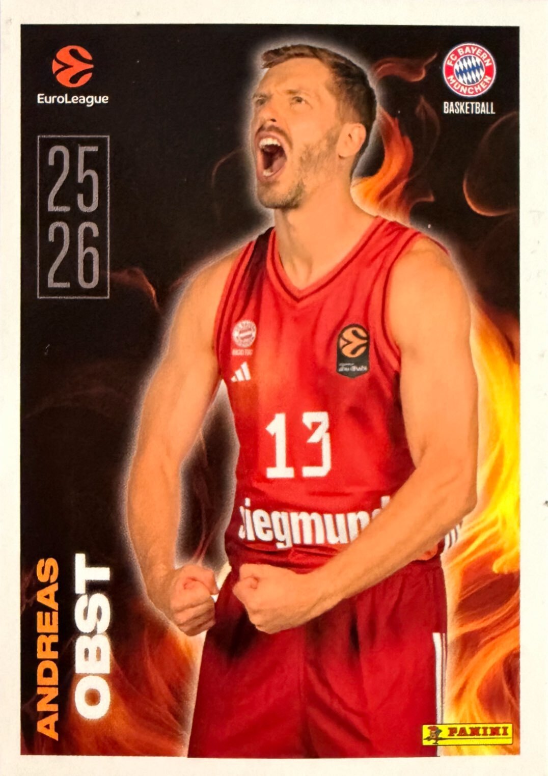 EuroLeague 2025/26 Panini - Scegli figurina da da 1 a 230