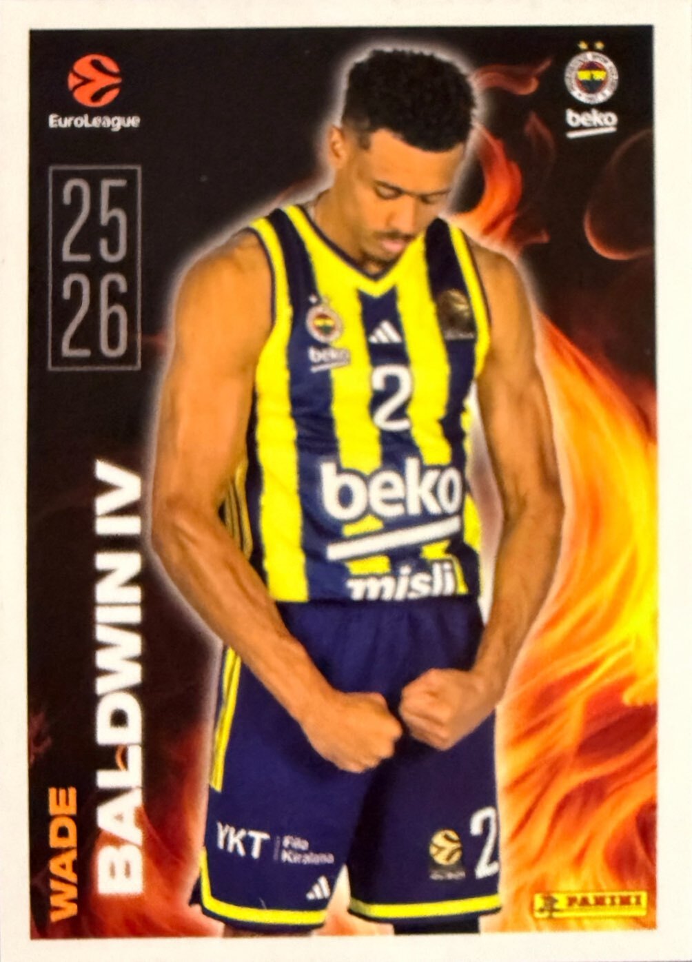 EuroLeague 2025/26 Panini - Scegli figurina da da 1 a 230