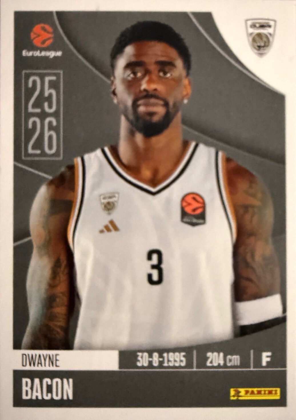 EuroLeague 2025/26 Panini - Scegli figurina da da 1 a 230