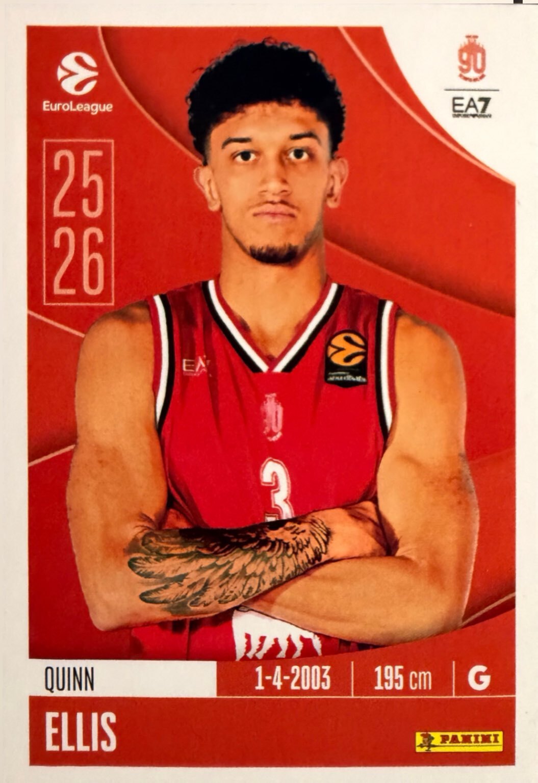 EuroLeague 2025/26 Panini - Scegli figurina da da 1 a 230