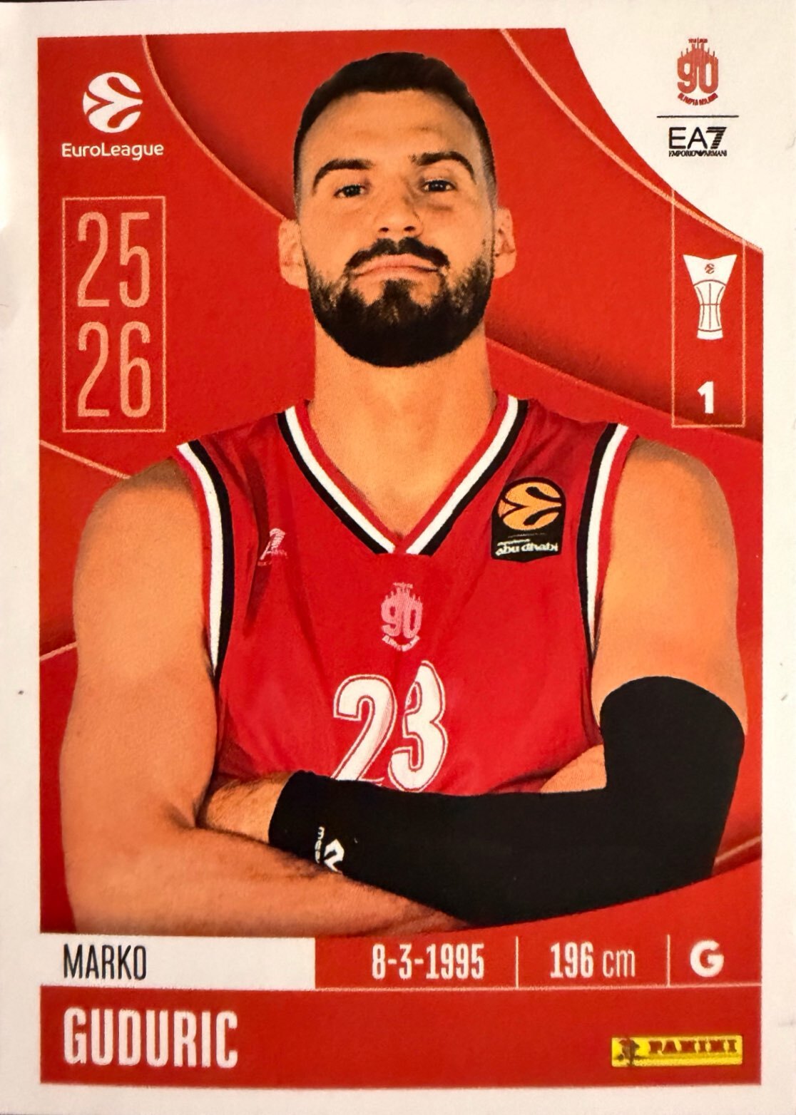 EuroLeague 2025/26 Panini - Scegli figurina da da 1 a 230