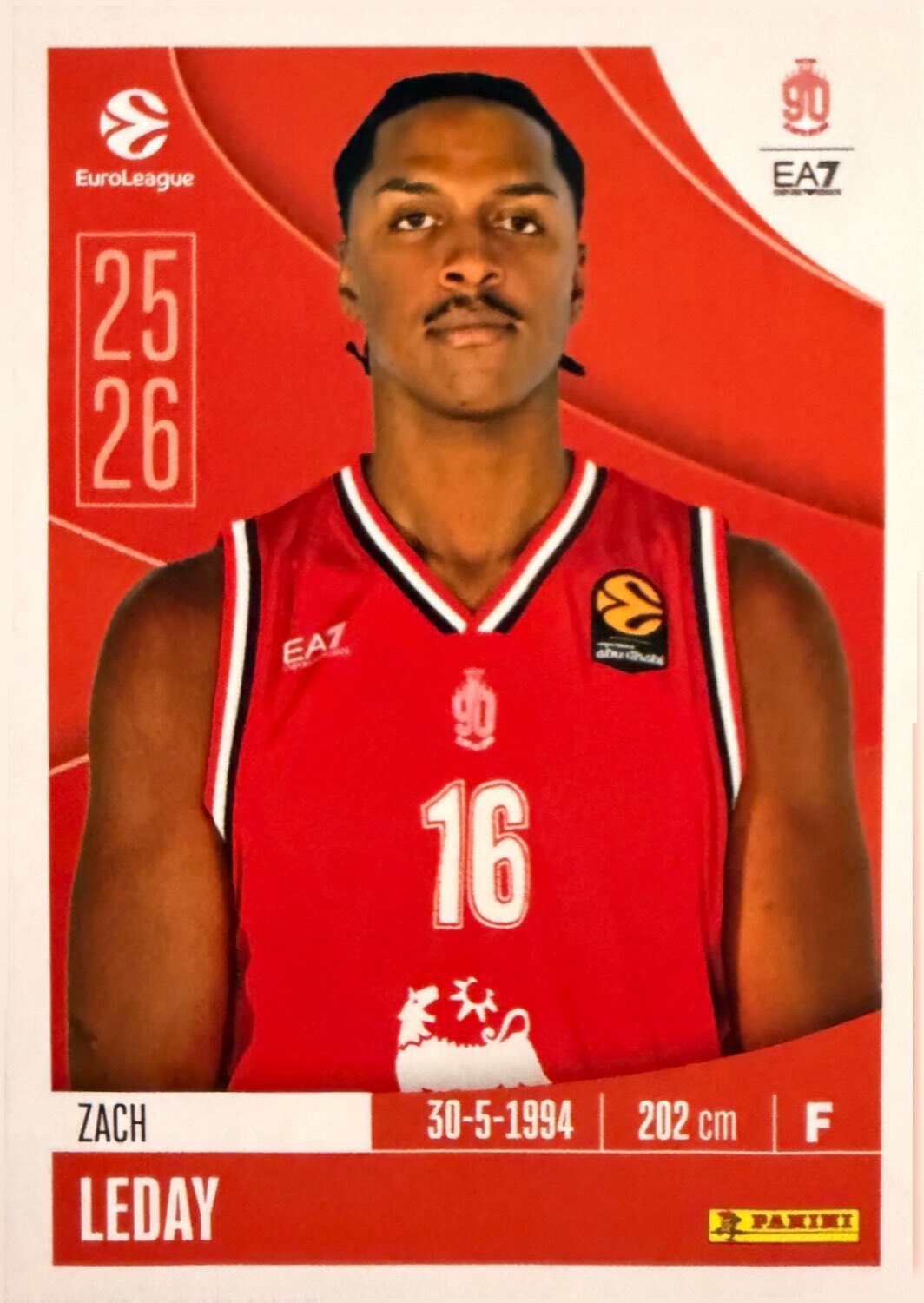 EuroLeague 2025/26 Panini - Scegli figurina da da 1 a 230