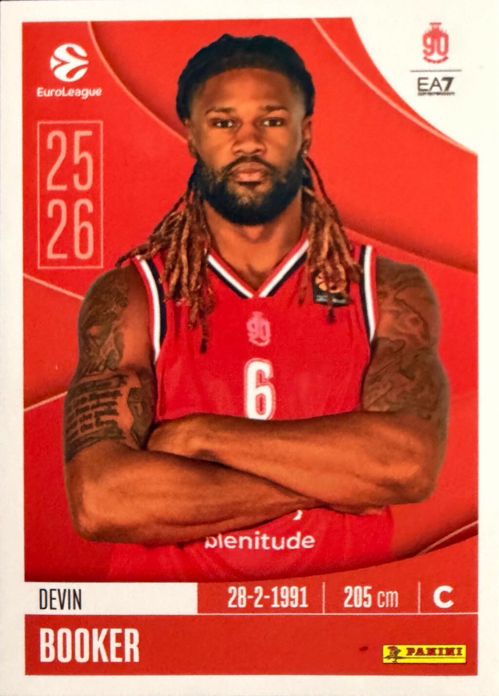 EuroLeague 2025/26 Panini - Scegli figurina da da 1 a 230