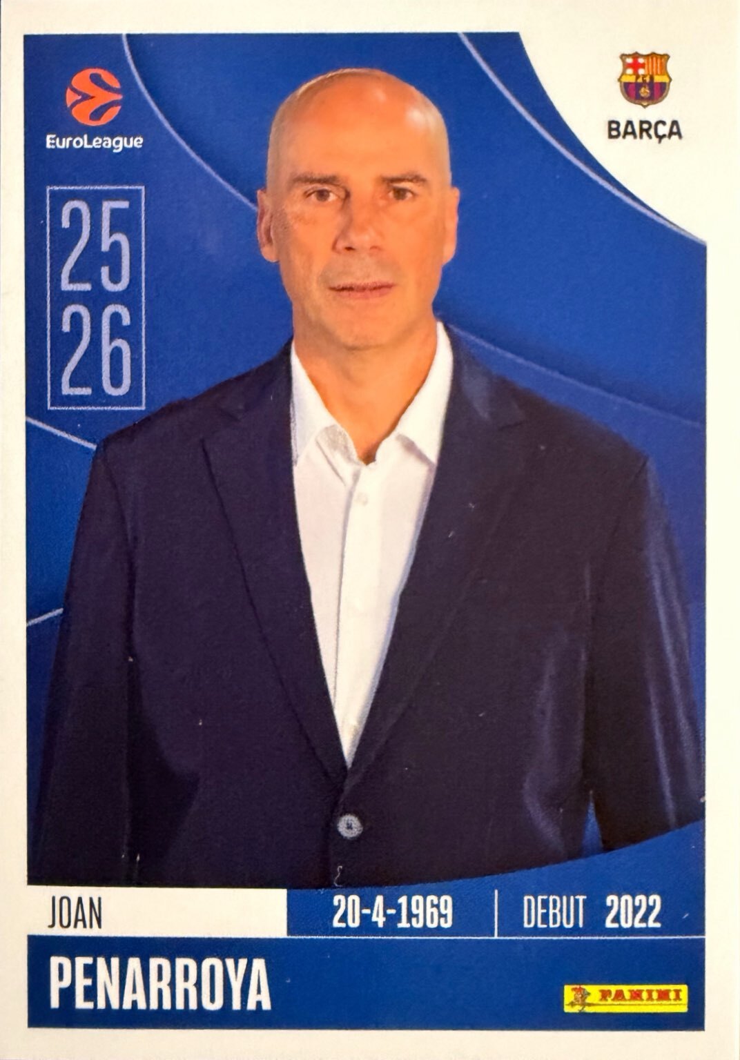 EuroLeague 2025/26 Panini - Scegli figurina da da 1 a 230