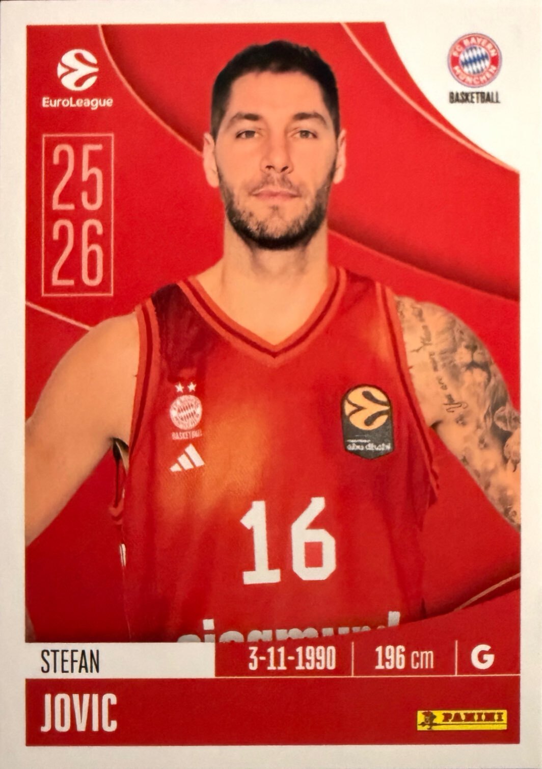 EuroLeague 2025/26 Panini - Scegli figurina da da 1 a 230