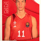 EuroLeague 2025/26 Panini - Scegli figurina da da 1 a 230