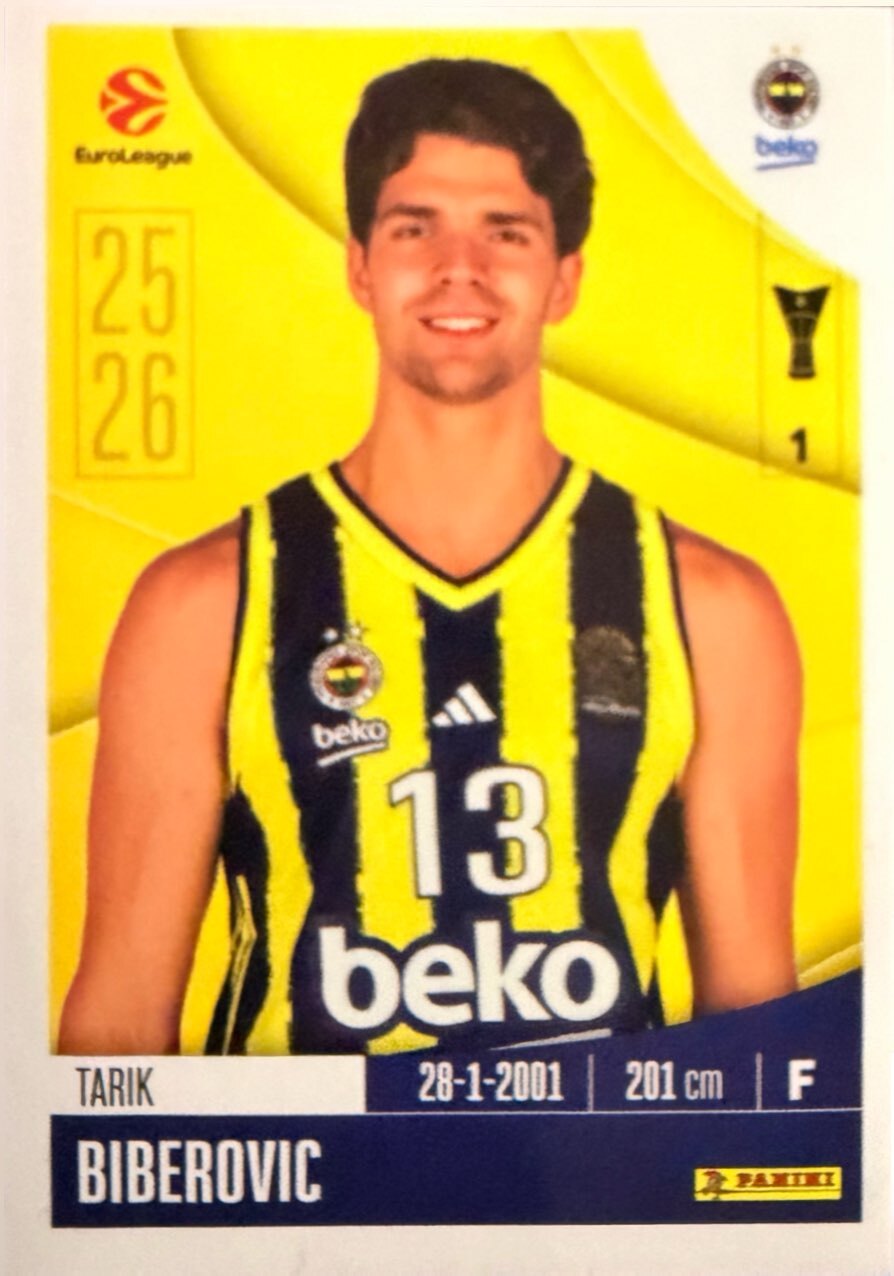 EuroLeague 2025/26 Panini - Scegli figurina da da 1 a 230