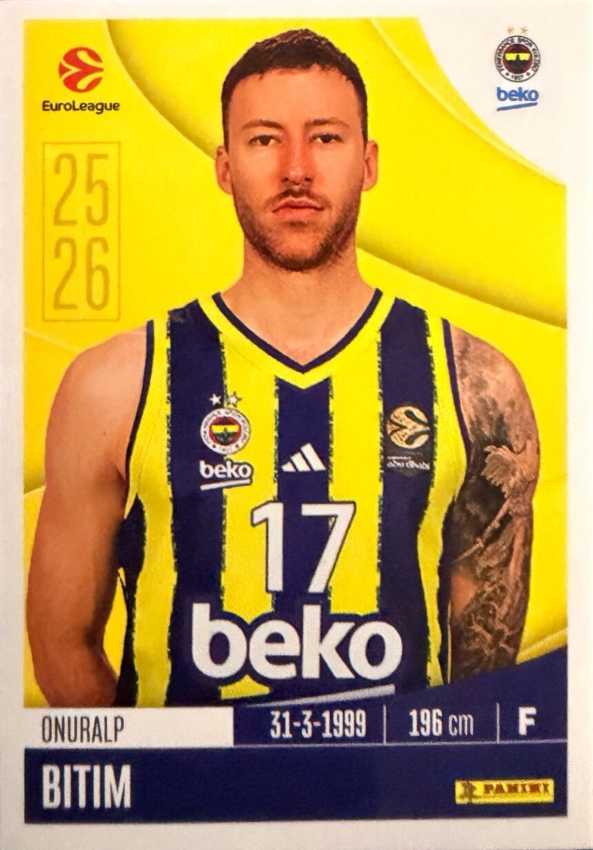 EuroLeague 2025/26 Panini - Scegli figurina da da 1 a 230