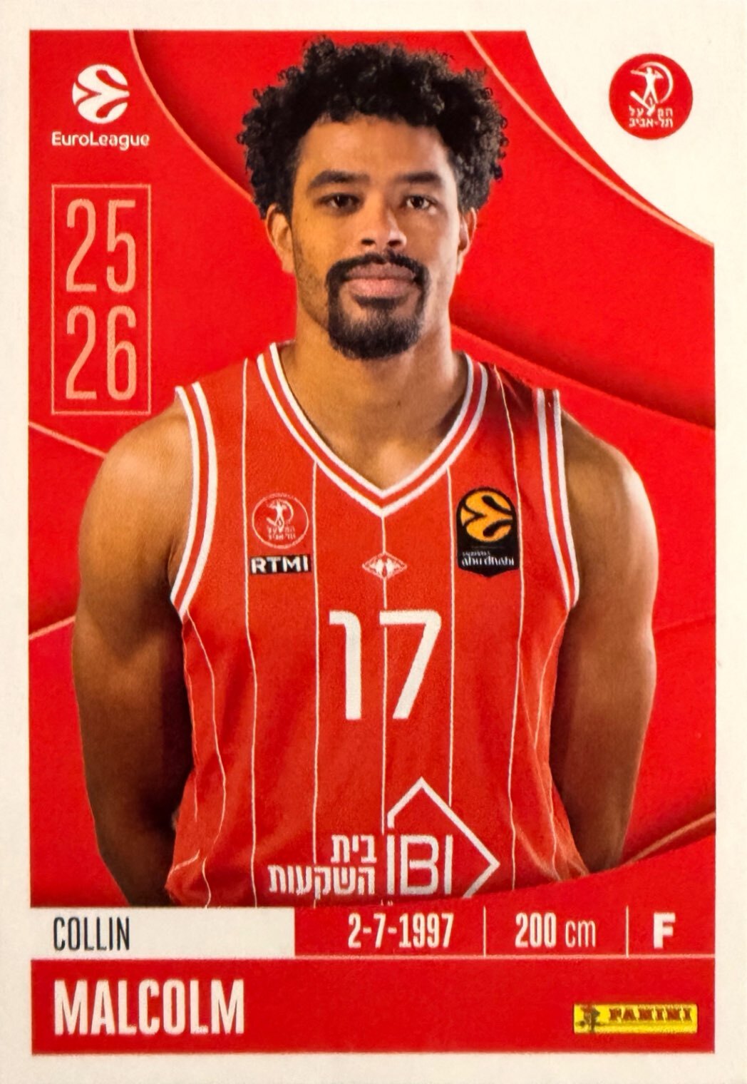 EuroLeague 2025/26 Panini - Scegli figurina da da 1 a 230