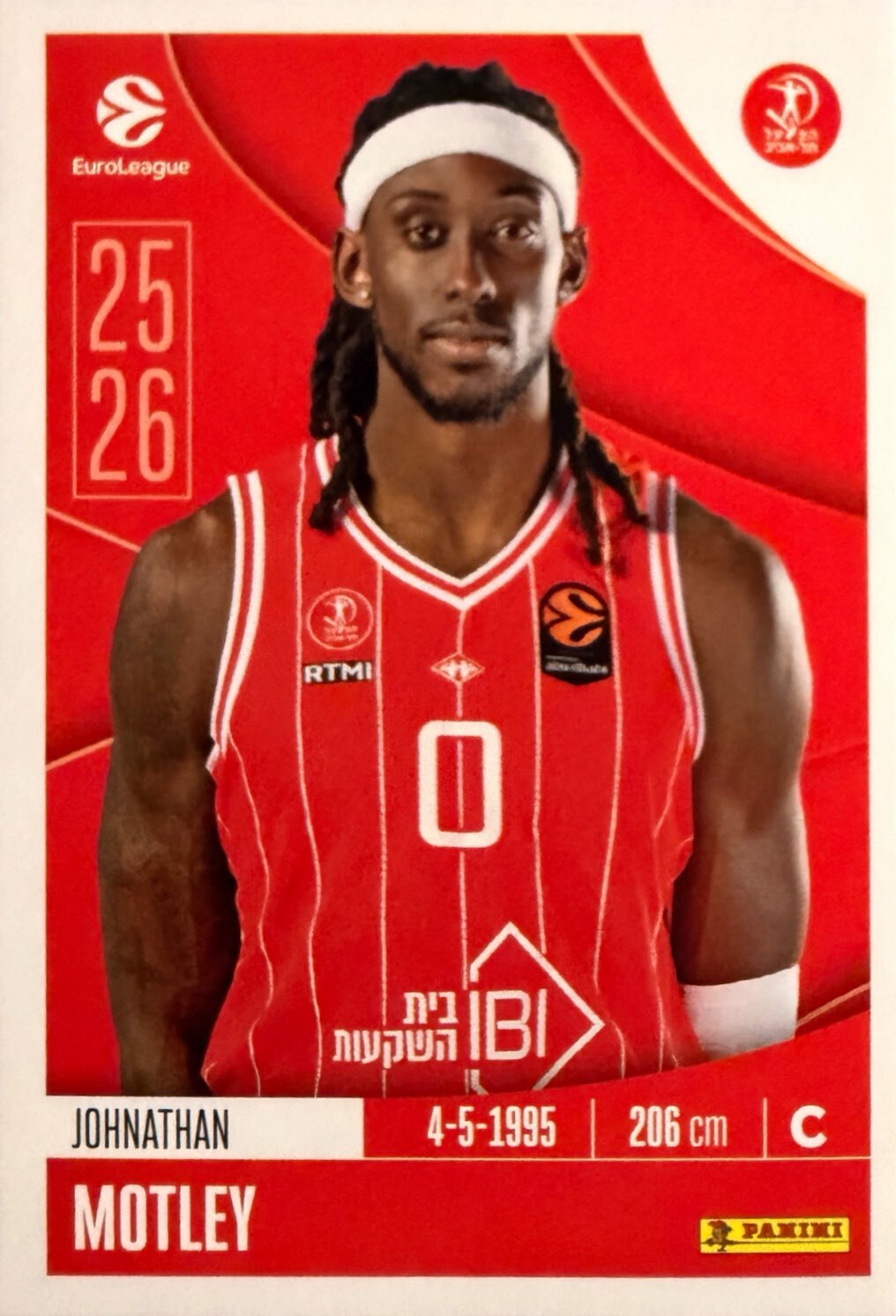 EuroLeague 2025/26 Panini - Scegli figurina da da 1 a 230