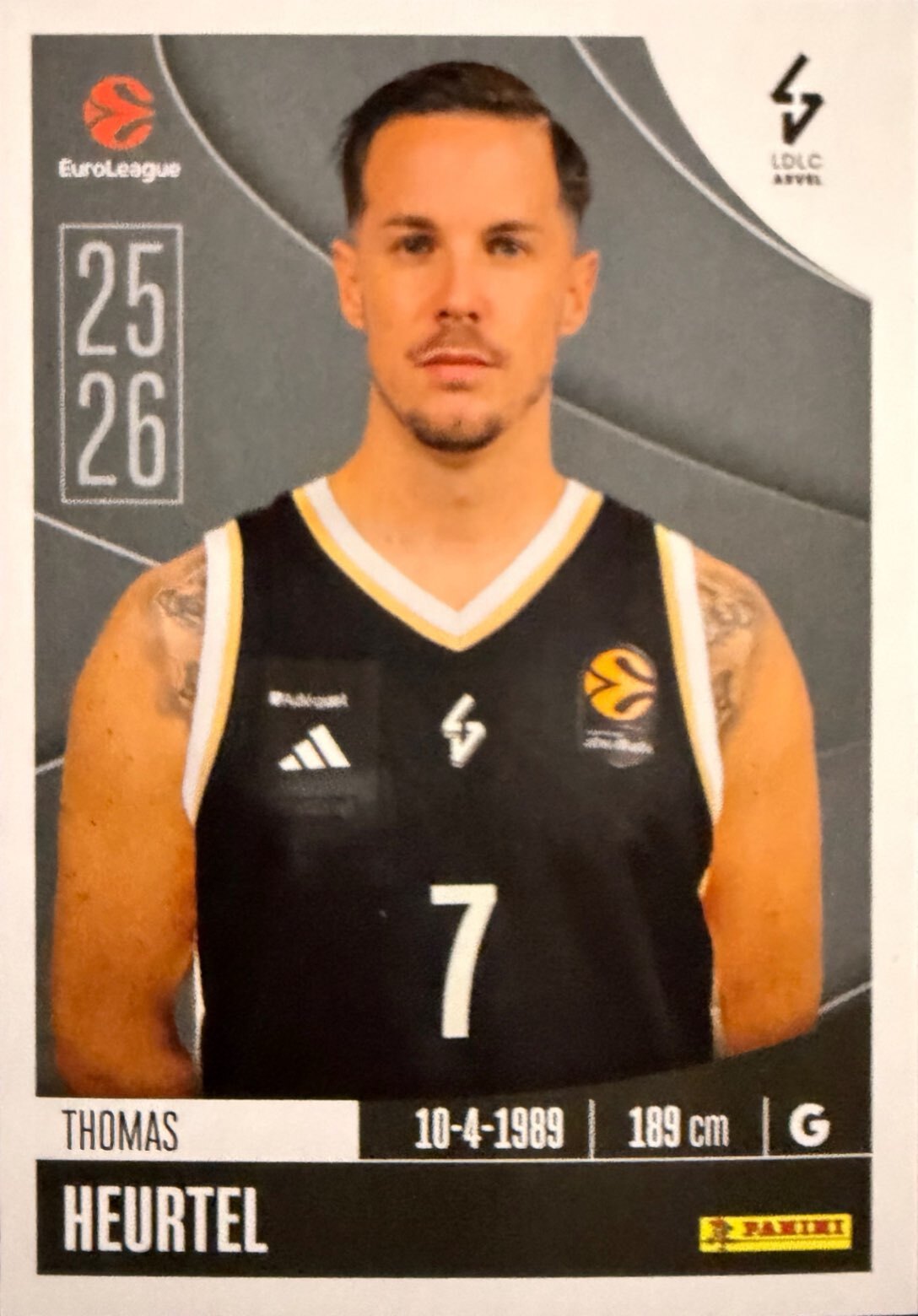 EuroLeague 2025/26 Panini - Scegli figurina da da 1 a 230
