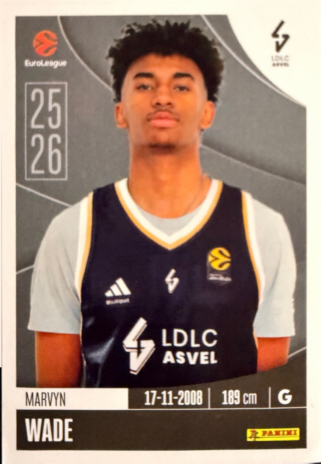 EuroLeague 2025/26 Panini - Scegli figurina da da 1 a 230