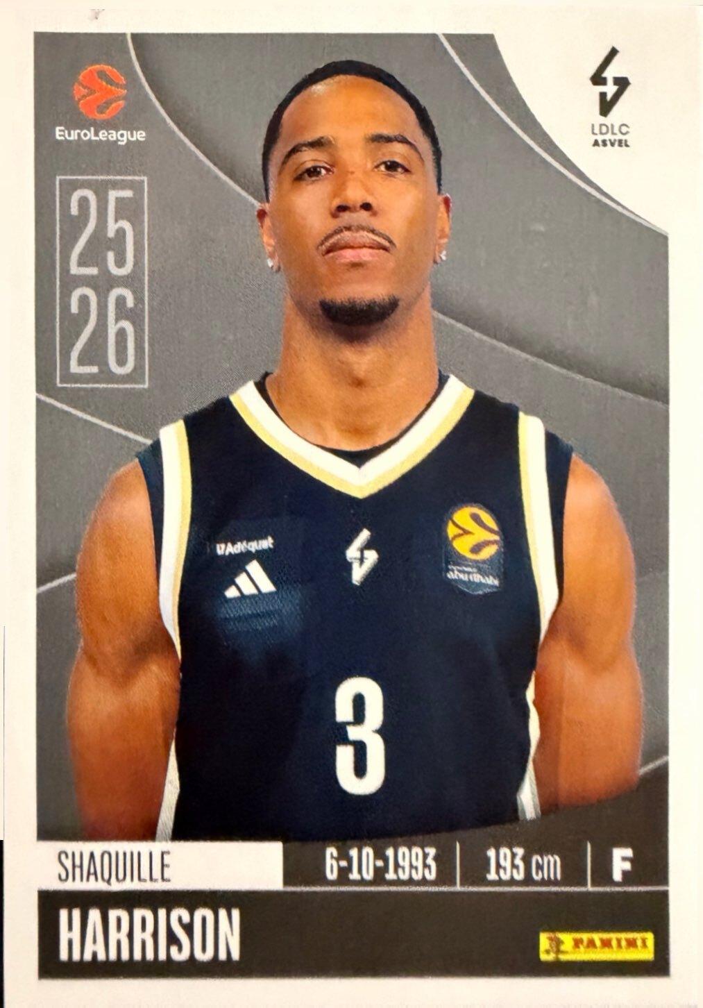 EuroLeague 2025/26 Panini - Scegli figurina da da 1 a 230