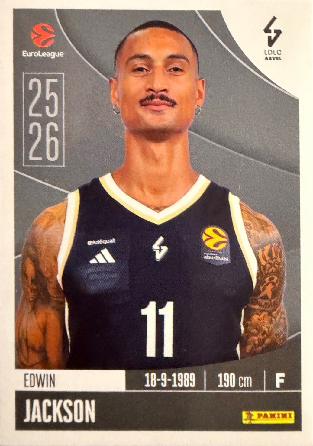 EuroLeague 2025/26 Panini - Scegli figurina da da 1 a 230