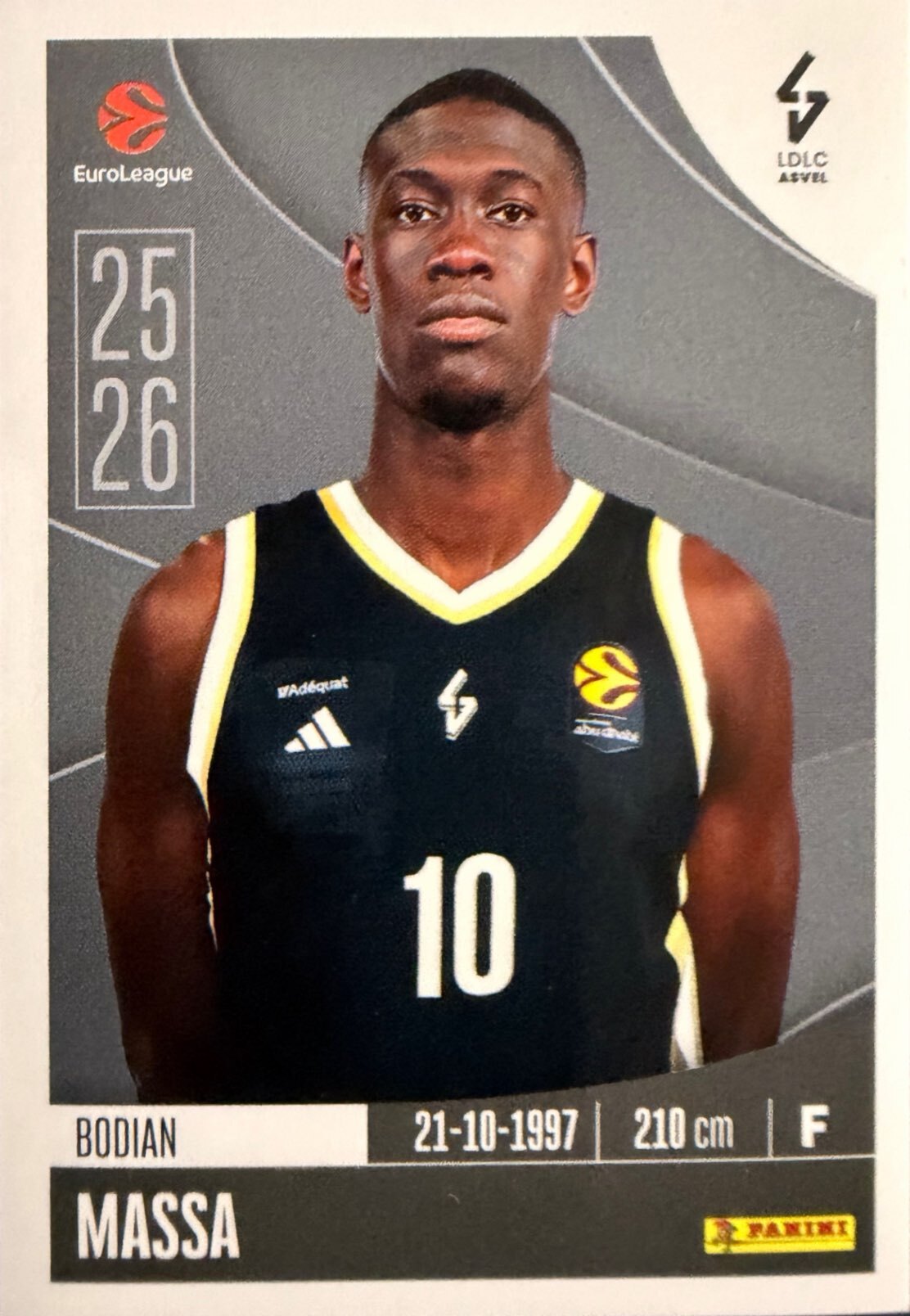 EuroLeague 2025/26 Panini - Scegli figurina da da 1 a 230
