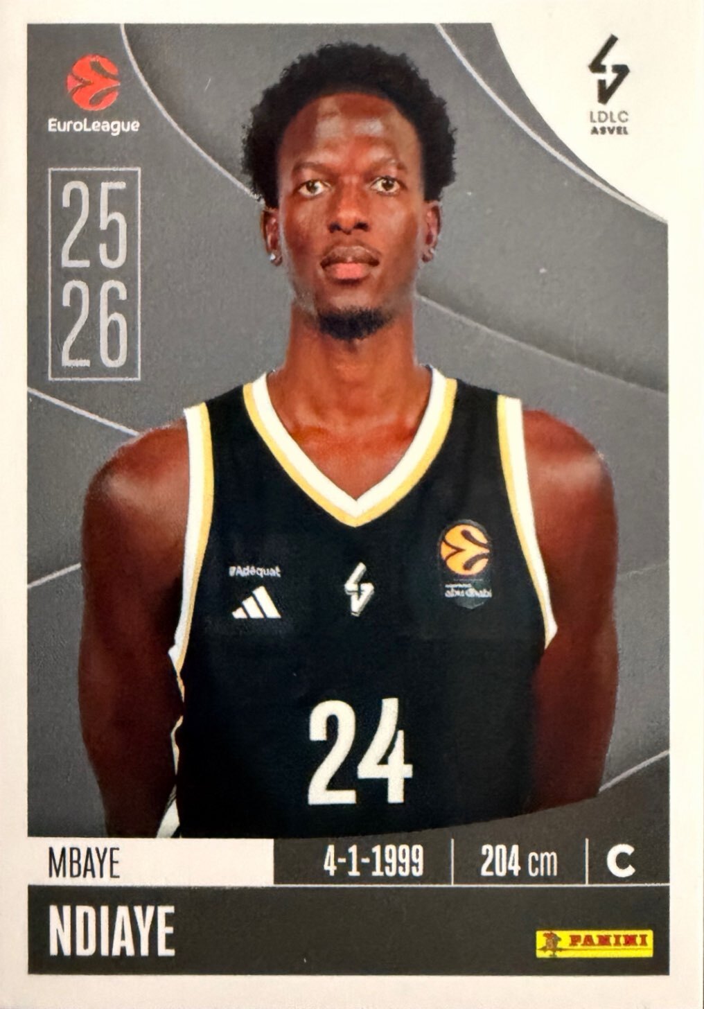 EuroLeague 2025/26 Panini - Scegli figurina da da 1 a 230