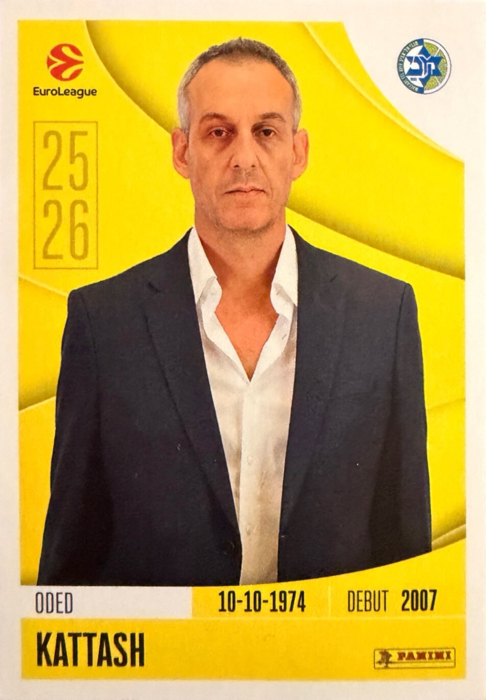 EuroLeague 2025/26 Panini - Scegli figurina da 231 a 448