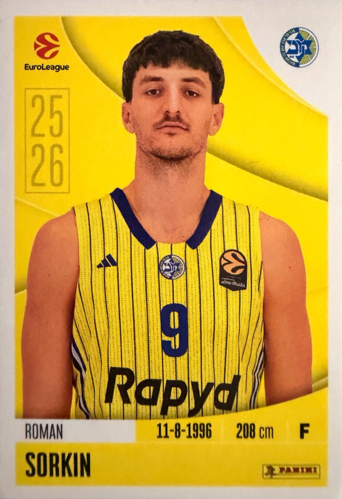 EuroLeague 2025/26 Panini - Scegli figurina da 231 a 448