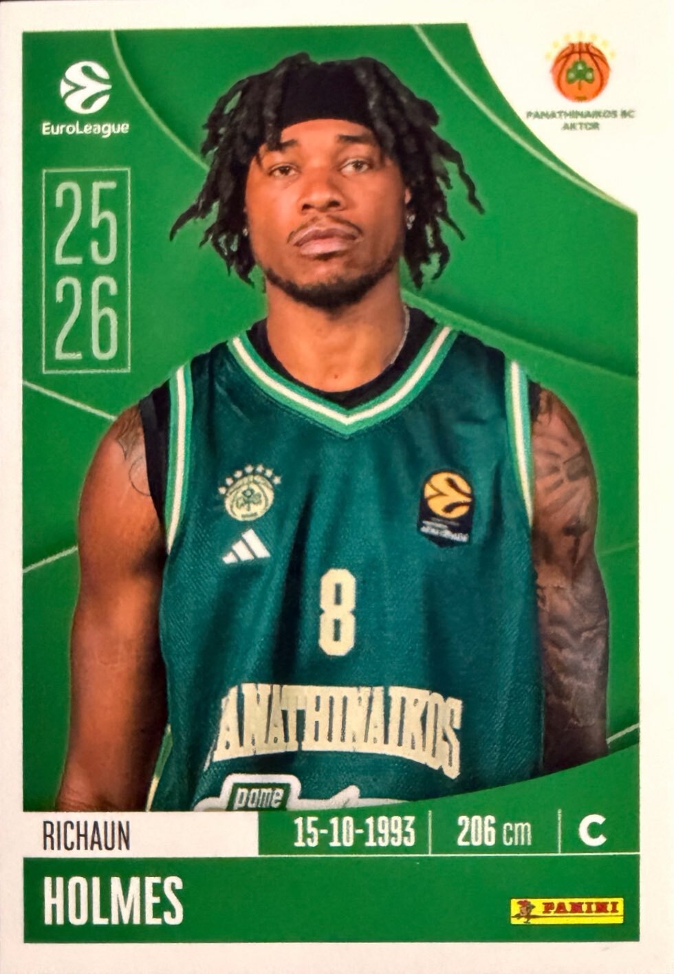 EuroLeague 2025/26 Panini - Scegli figurina da 231 a 448