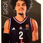 EuroLeague 2025/26 Panini - Scegli figurina da 231 a 448