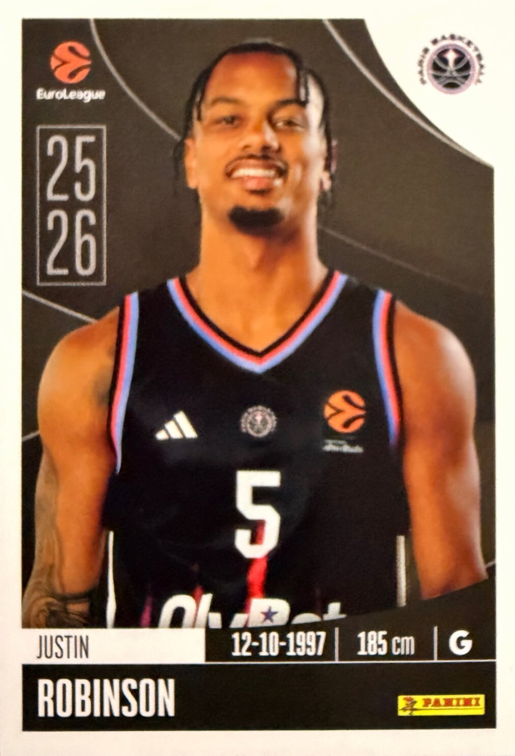 EuroLeague 2025/26 Panini - Scegli figurina da 231 a 448