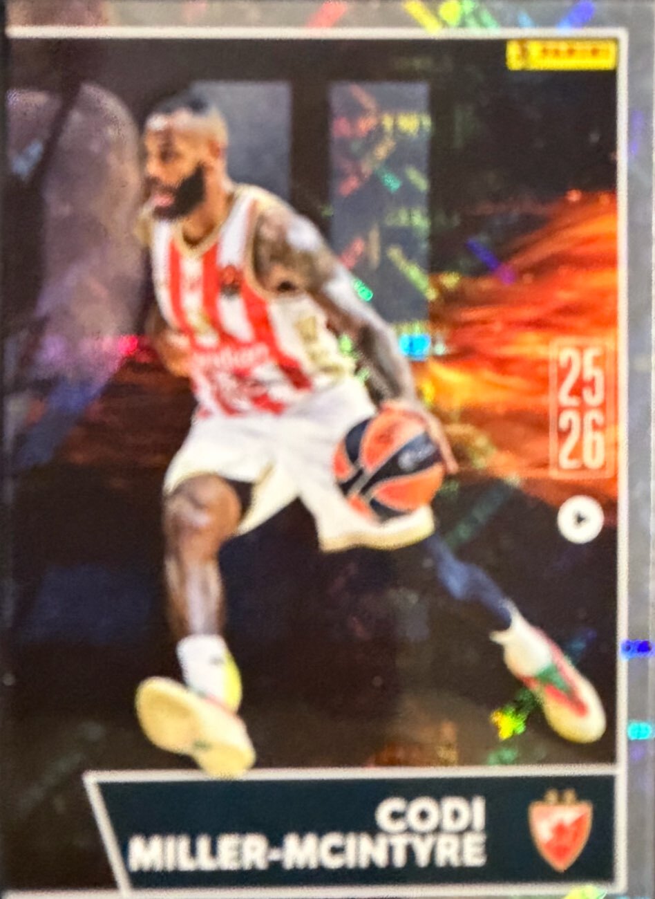EuroLeague 2025/26 Panini - Scegli figurina da da 1 a 230