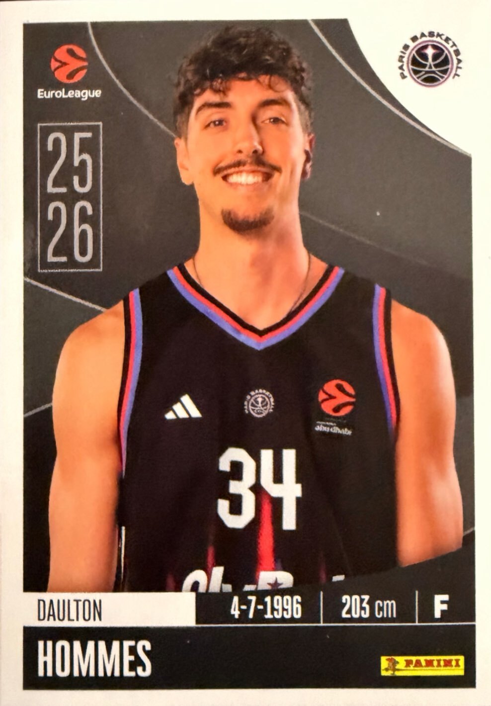 EuroLeague 2025/26 Panini - Scegli figurina da 231 a 448