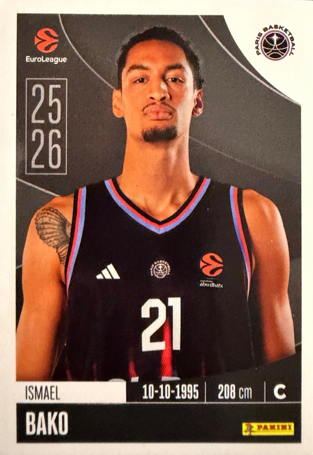EuroLeague 2025/26 Panini - Scegli figurina da 231 a 448