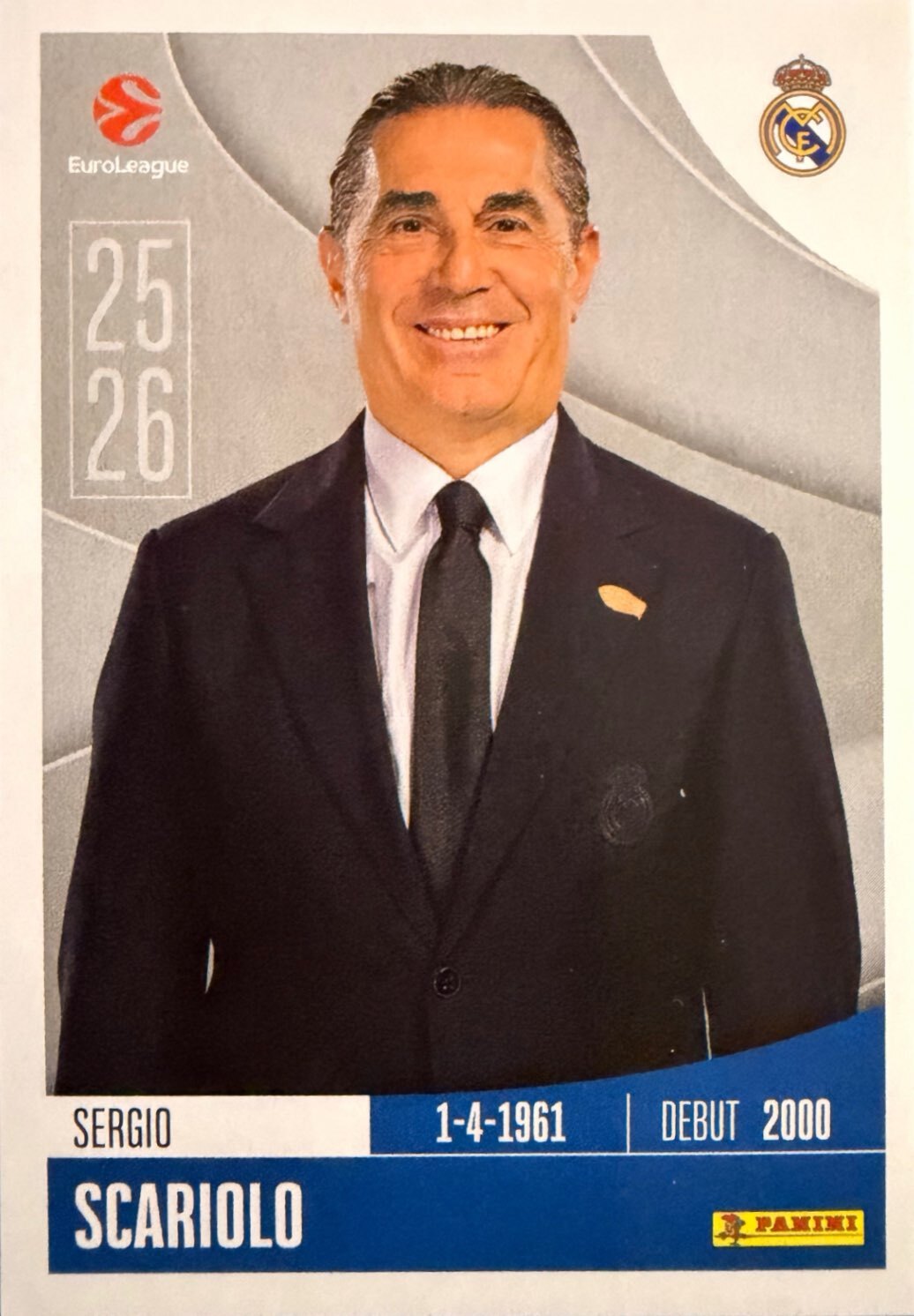 EuroLeague 2025/26 Panini - Scegli figurina da 231 a 448
