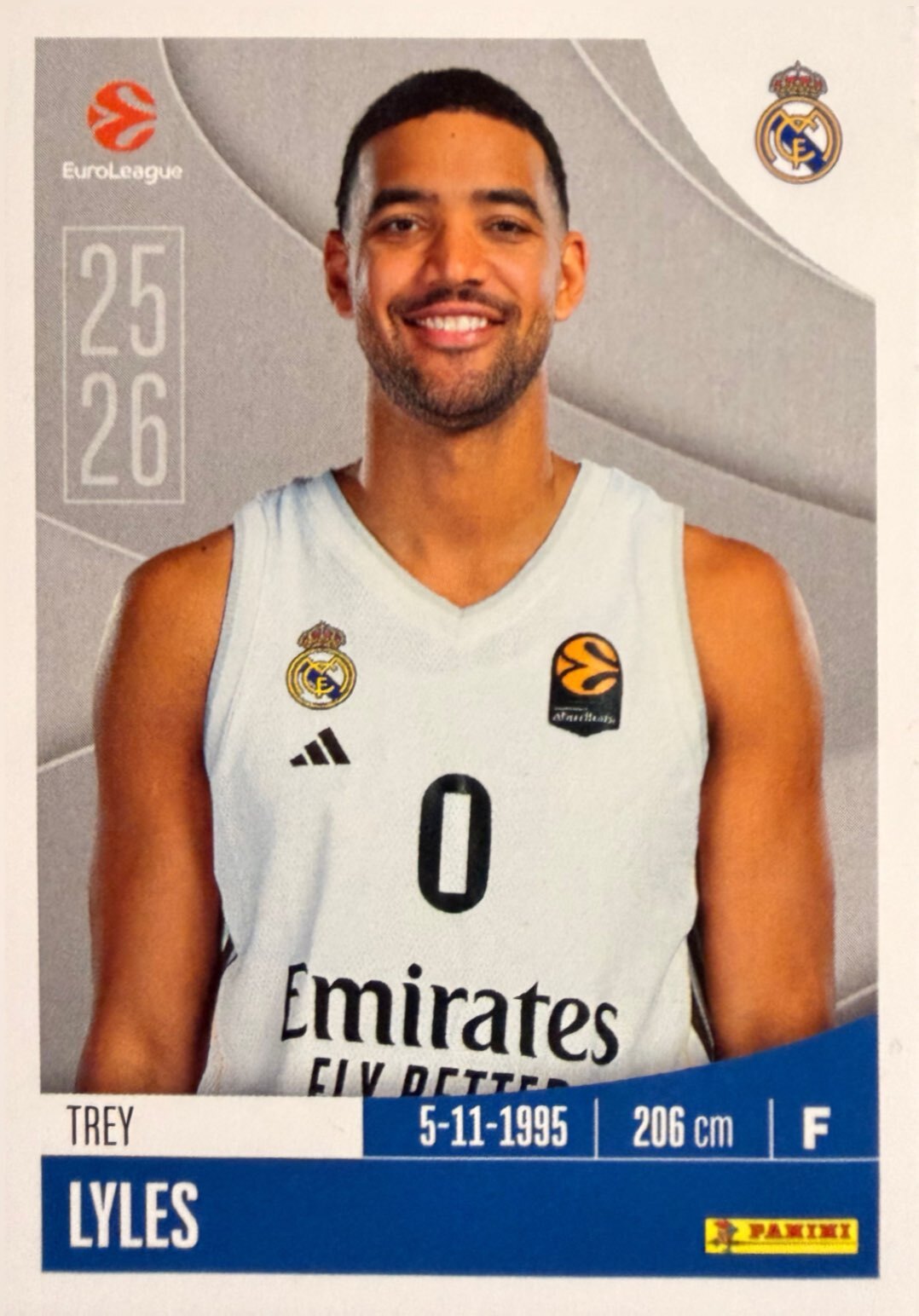 EuroLeague 2025/26 Panini - Scegli figurina da 231 a 448