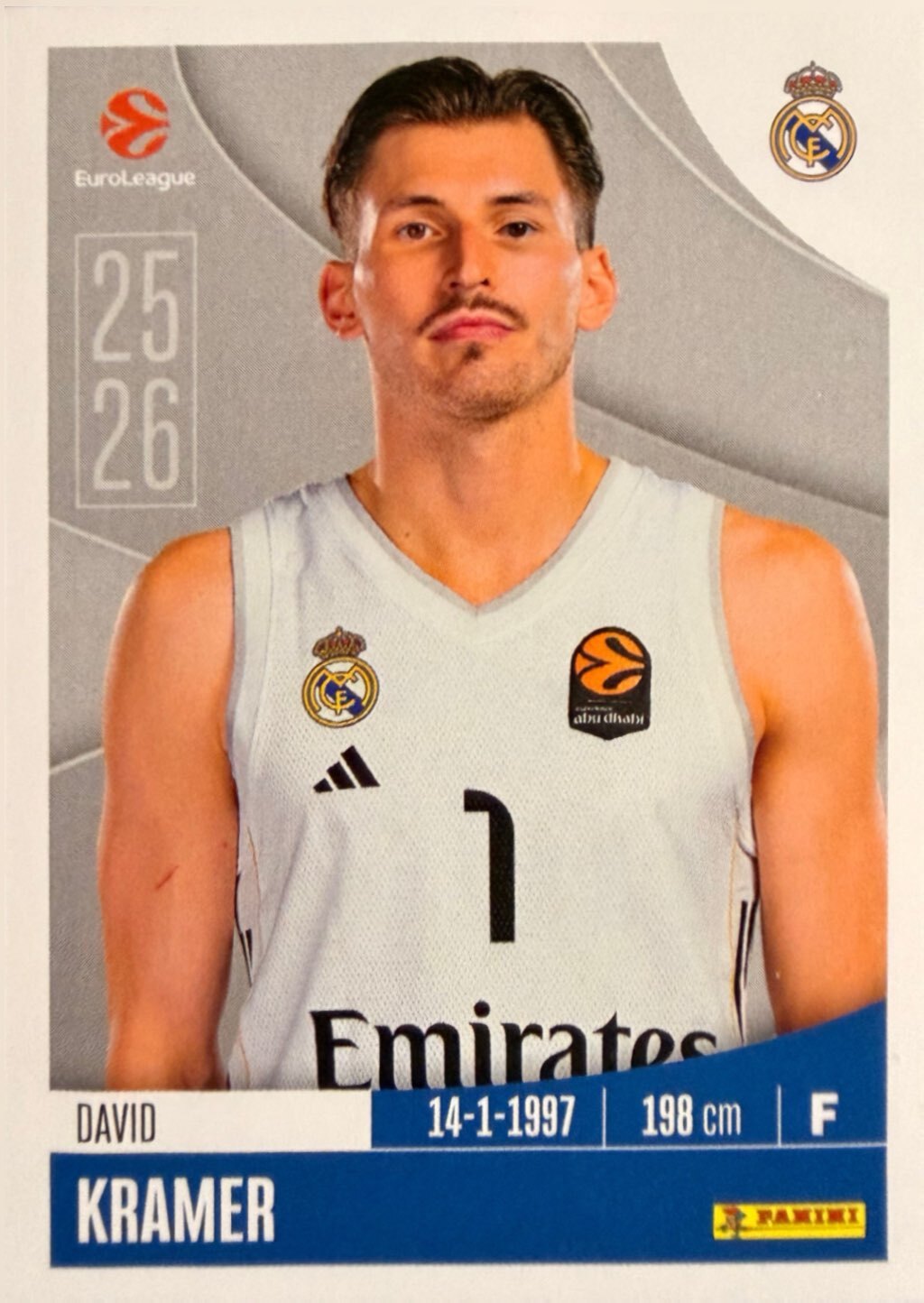 EuroLeague 2025/26 Panini - Scegli figurina da 231 a 448