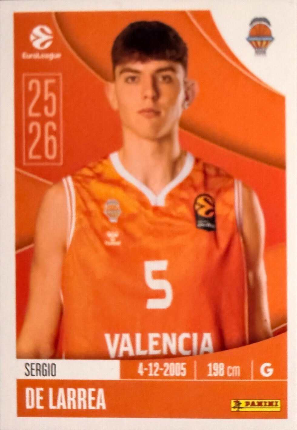 EuroLeague 2025/26 Panini - Scegli figurina da 231 a 448