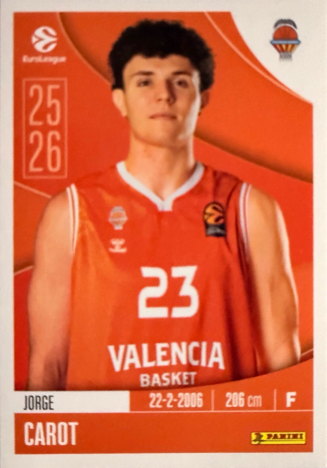 EuroLeague 2025/26 Panini - Scegli figurina da 231 a 448