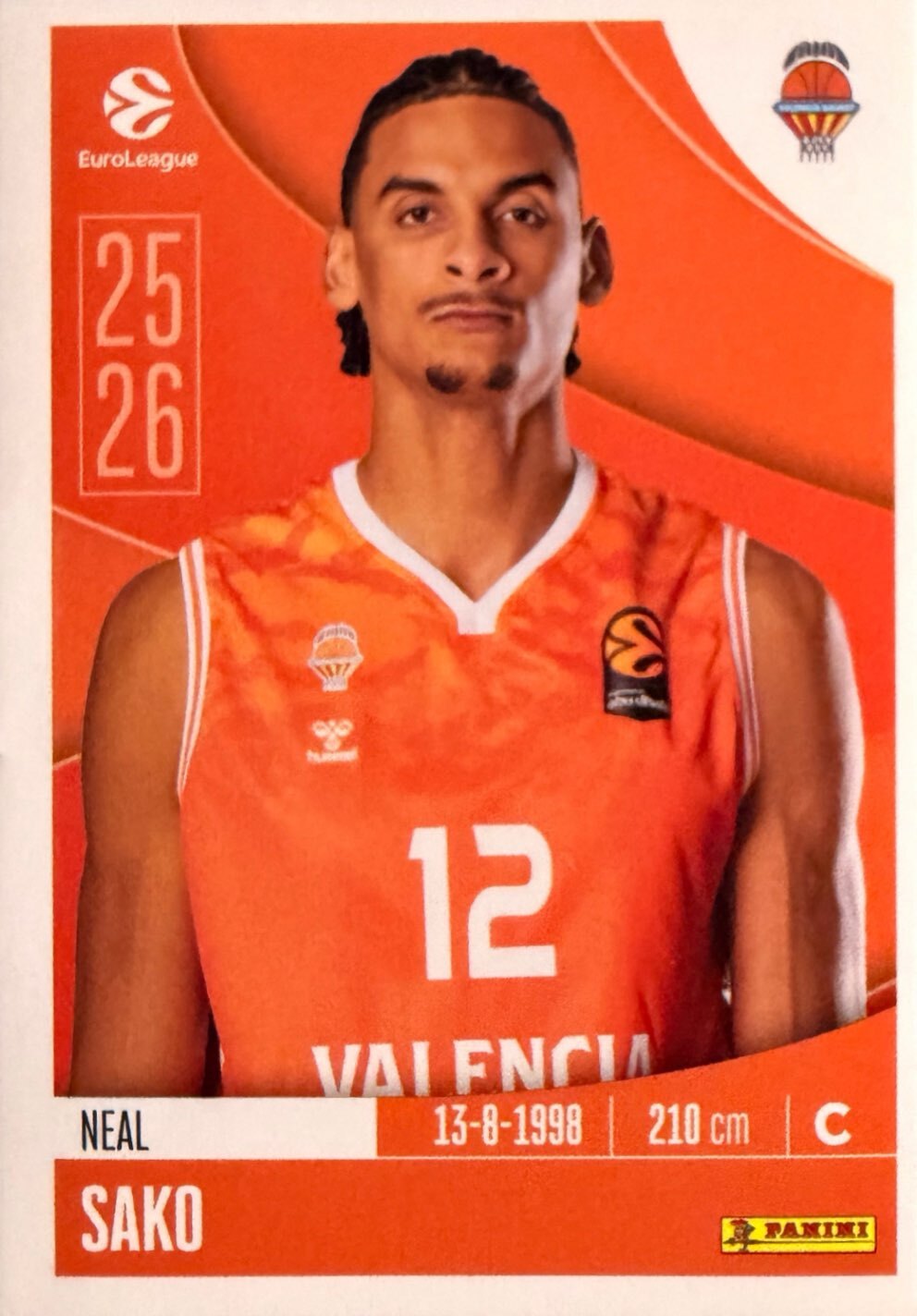 EuroLeague 2025/26 Panini - Scegli figurina da 231 a 448